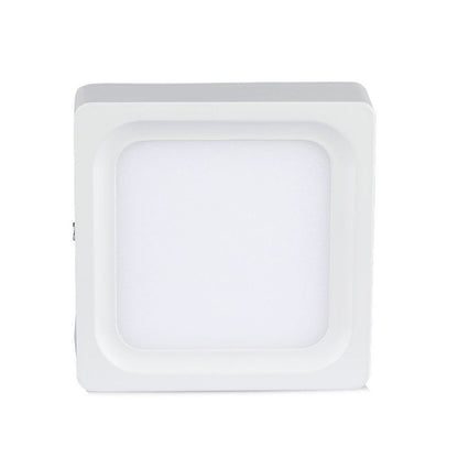 8W LED Surface Panel Downlight - Square 3000K