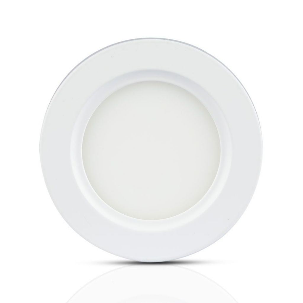 8W LED Surface Panel Downlight - Round 3000K