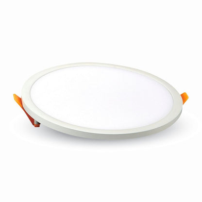 15W LED Frameless Panel Light Round 4000K