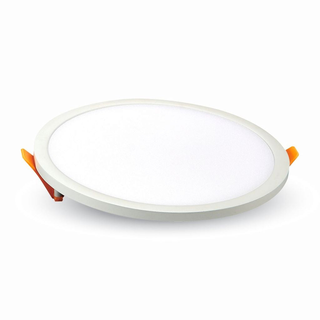 15W LED Frameless Panel Light Round 6400K