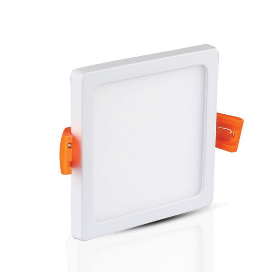 8W LED Frameless Panel Light Square 6400K