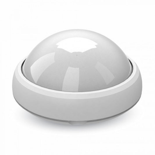 12W Dome Light Fitting White Body Round 4000K IP65