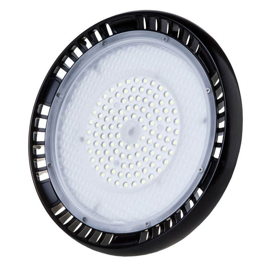 100W LED High Bay UFO 130LM/W Meanwell Dimmable 6400K 5 Year Warranty 90°