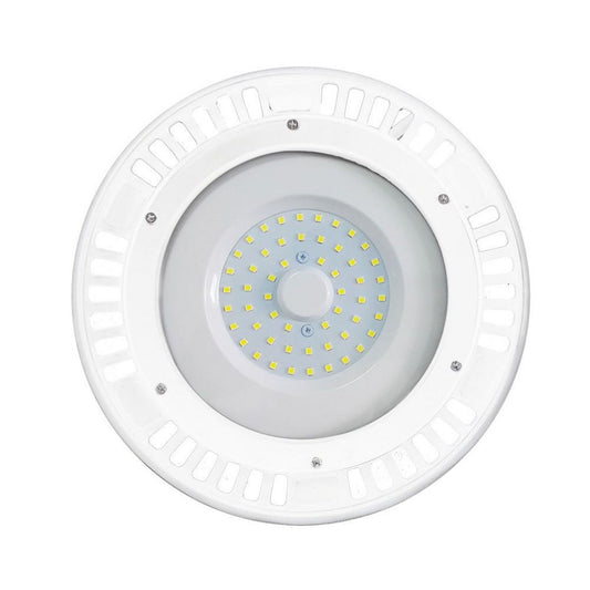 50W LED SMD High Bay UFO White Body 6400K 120°