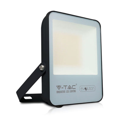 50W LED Floodlight Black Body 4000K 160LM/W