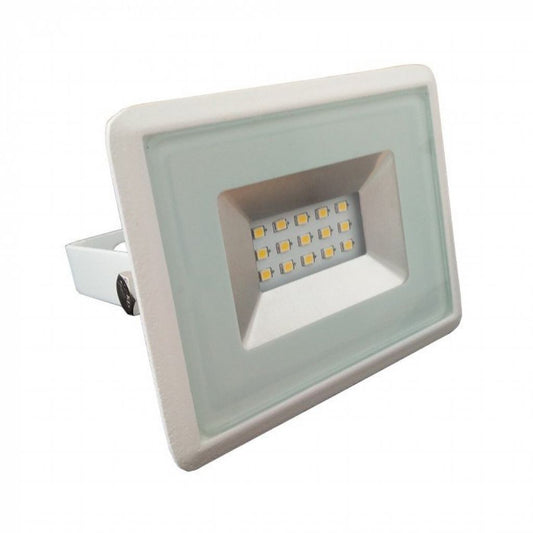 10W LED Floodlight E-Series SMD White Body 4000K