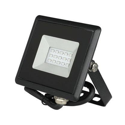 10W LED Floodlight SMD E-Series Black Body Blue IP65