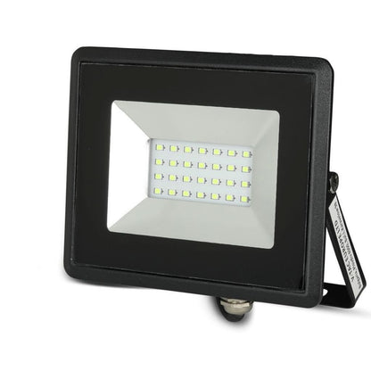 20W LED Floodlight SMD E-Series Black Body Green IP65