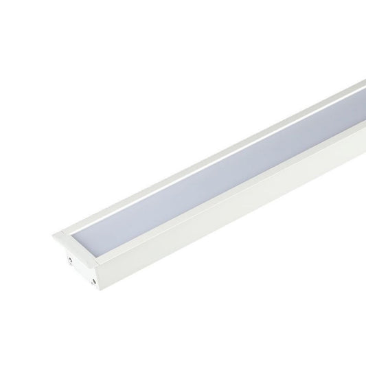 LED Linear Light Samsung Chip - 40W Recessed White Body 6400K