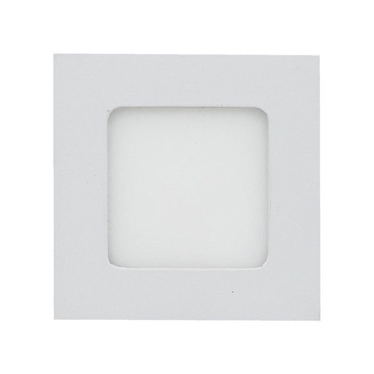 3W LED Premium Panel Downlight - Square 3000K