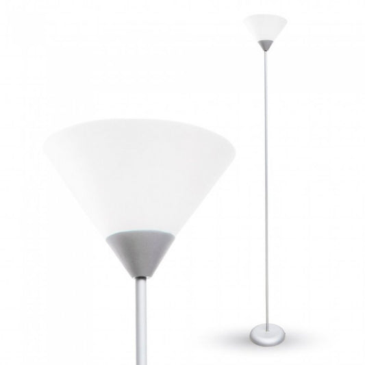 Floor Lamp E27 60W Silver Body