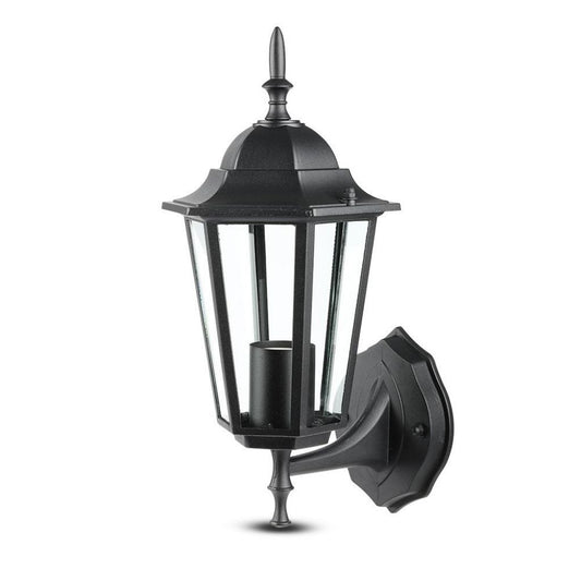 Wall Lamp E27 Matt Black Up