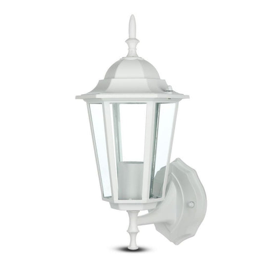 Wall Lamp E27 Matt White Up