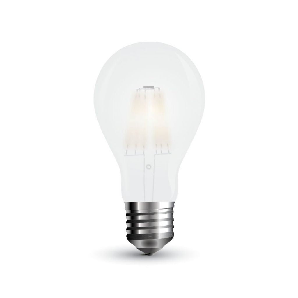 LED Bulb - 6W Filament E27 A60 Frost Cover 2700K