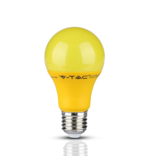LED Bulb - 9W E27 Yellow Color Plastic