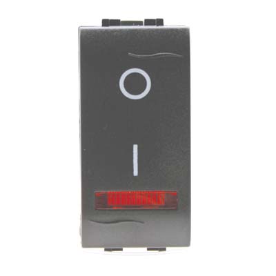 INTERRUTTORE BIPOLARE LUMINOSO ONDA MARLANVIL