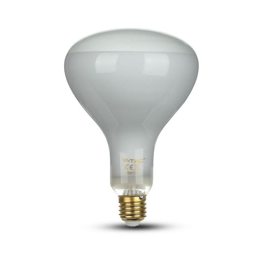 LED Bulb - 8W Straight Filament E27 R125 Dimmable 4000K