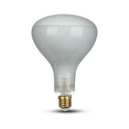 LED Bulb - 8W Straight Filament E27 R125 Dimmable 6500K