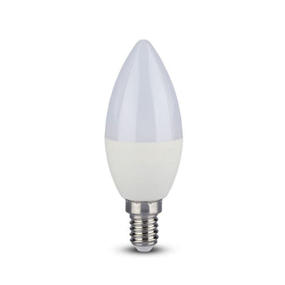 LED Bulb - 5.5W E14 C37 Candle 4000K CRI95+