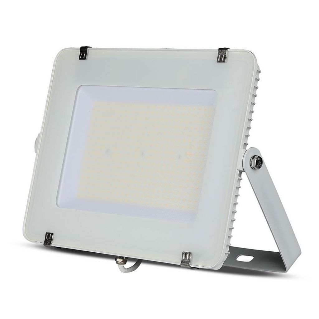 200W LED Floodlight SMD Samsung Chip Slim White Body 6400K 120LM/W