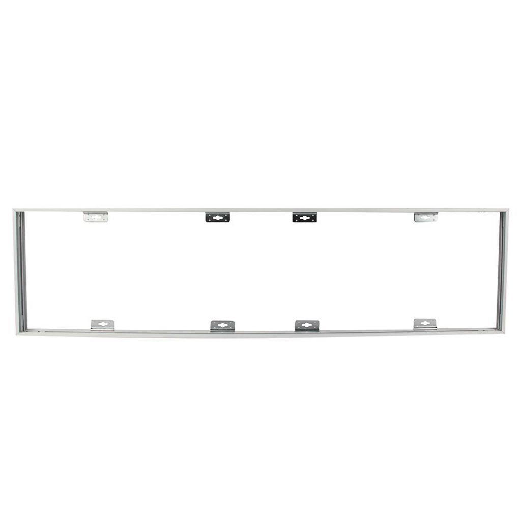 Aluminum Frame 300X1200 With Screws Fixed White
