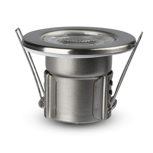 5W LED Fire Rated Downlight Nickle Dimmable 6400K