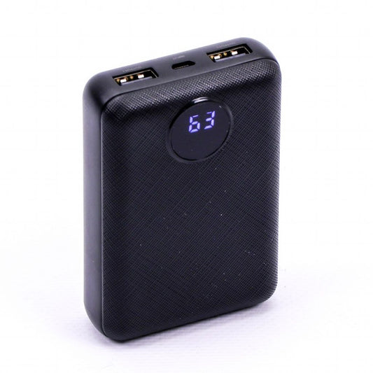 10K Mah Power Bank With Display Black