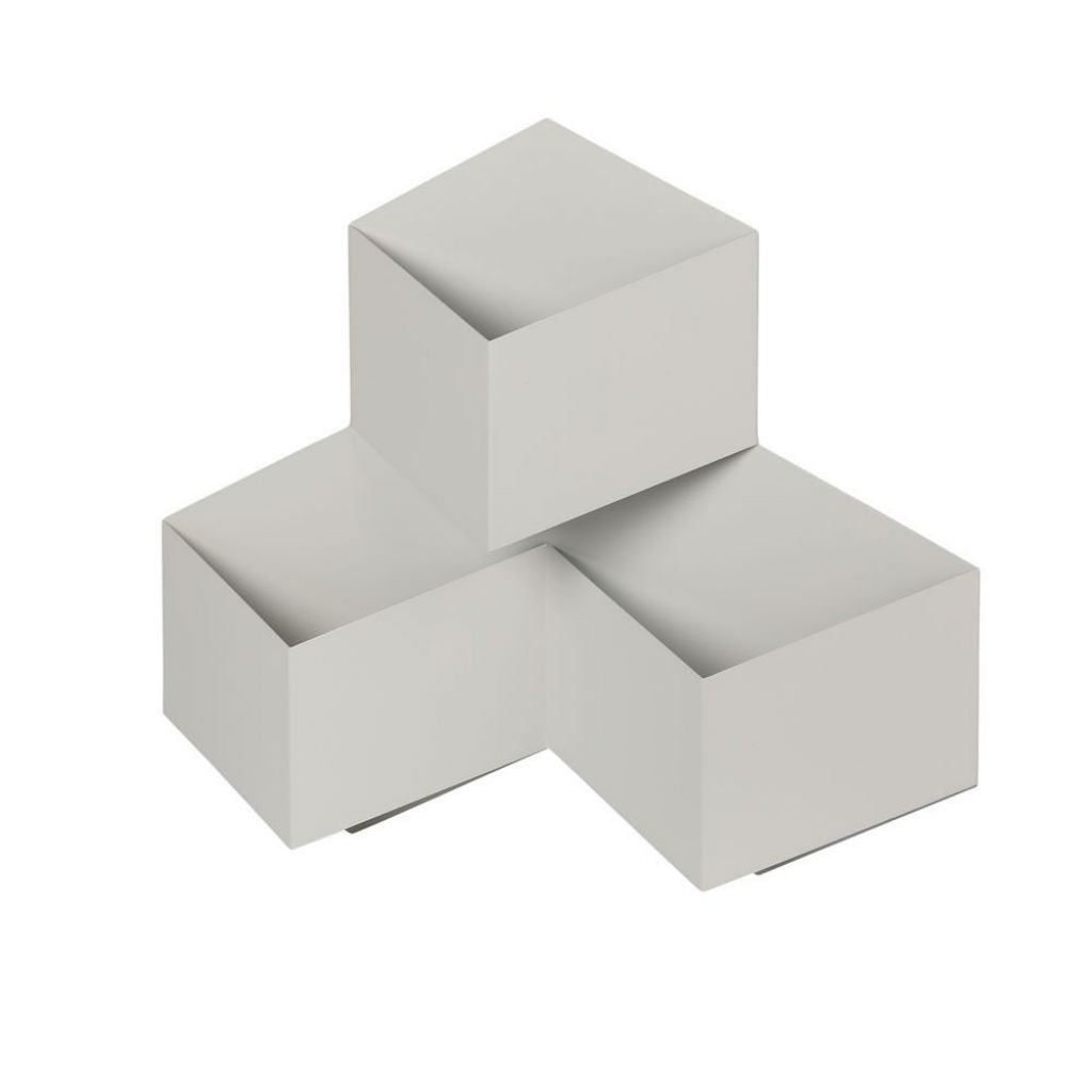 9W LED Wall Light White Body 4000K IP65