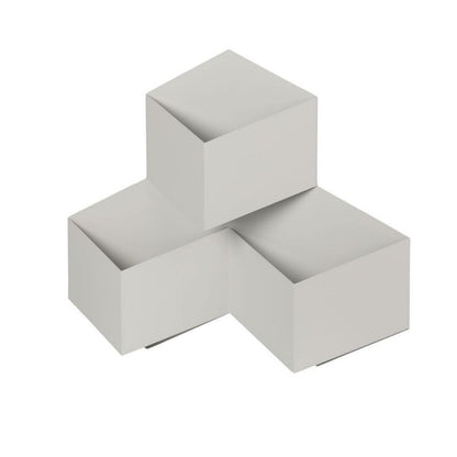 9W LED Wall Light White Body 4000K IP65