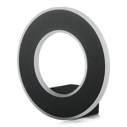 9W LED Wall Light Black Body 3000K IP20