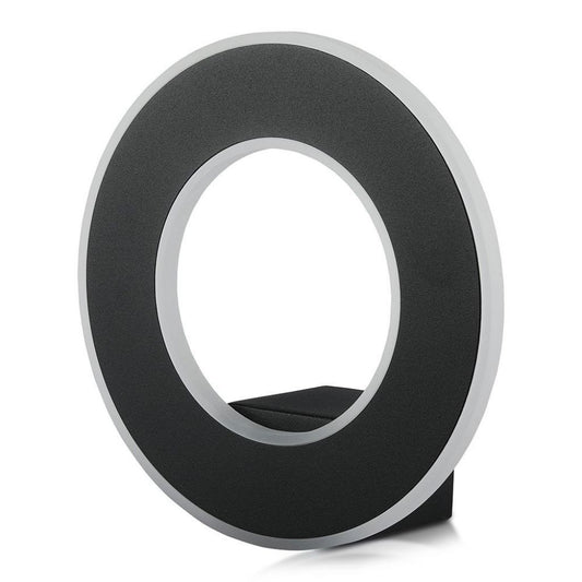 9W LED Wall Light Black Body 4000K IP20