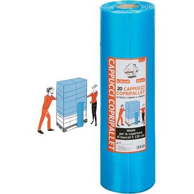 CAPPUCCIO COPRIPALLET PE BD MINIROLL