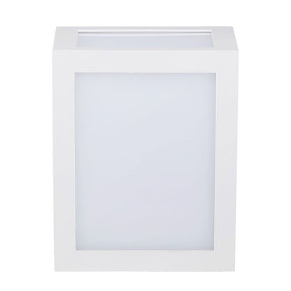 12W LED Wall Light White Body 6400K