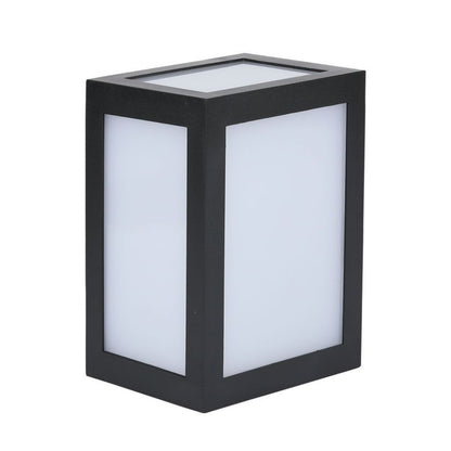 12W LED Wall Light Black Body 3000K