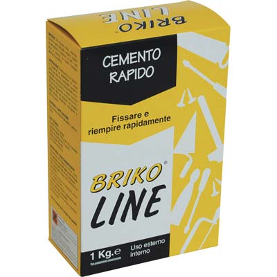 CEMENTO GRIGIO PRESA RAPIDA BRIKO LINE