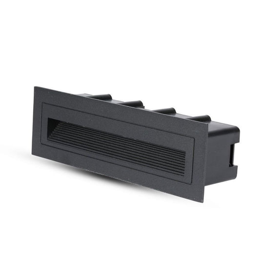 6W LED Step Light Black Body 3000K