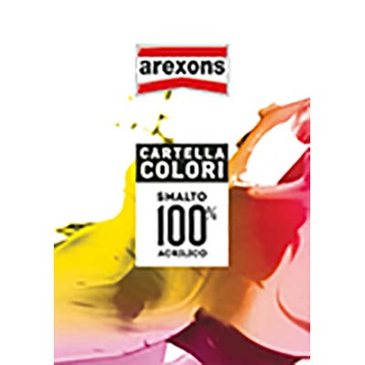 CARTELLA COLORI VERNICE SPRAY ACRIL COLOR AREXONS
