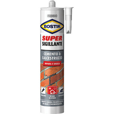 SILICONE SUPER SIGILLANTE CEMENTO&CALCESTR BOSTIK