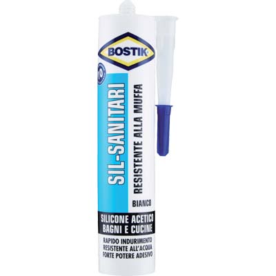 SILICONE ACETICO SIL SANITARI BOSTIK