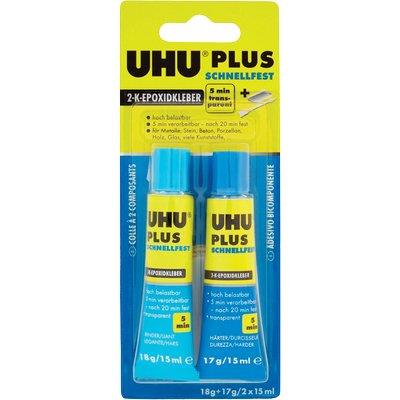 UHU PLUS  5 MINUTI BLU