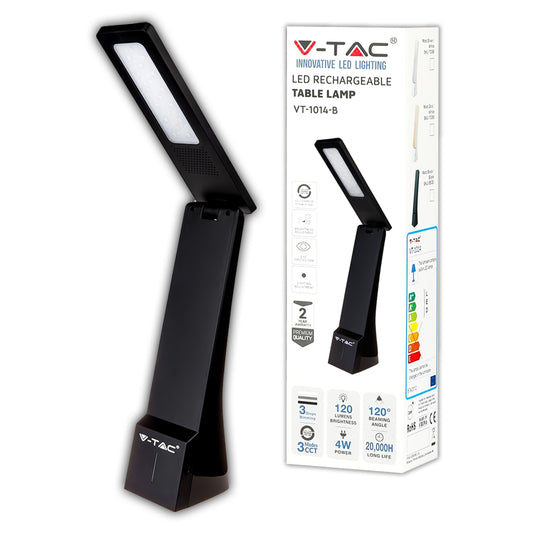 4W LED Table Lamp Black