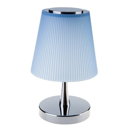 5W LED Desk Lamp Chrome Body+ Blue Shade 4000K