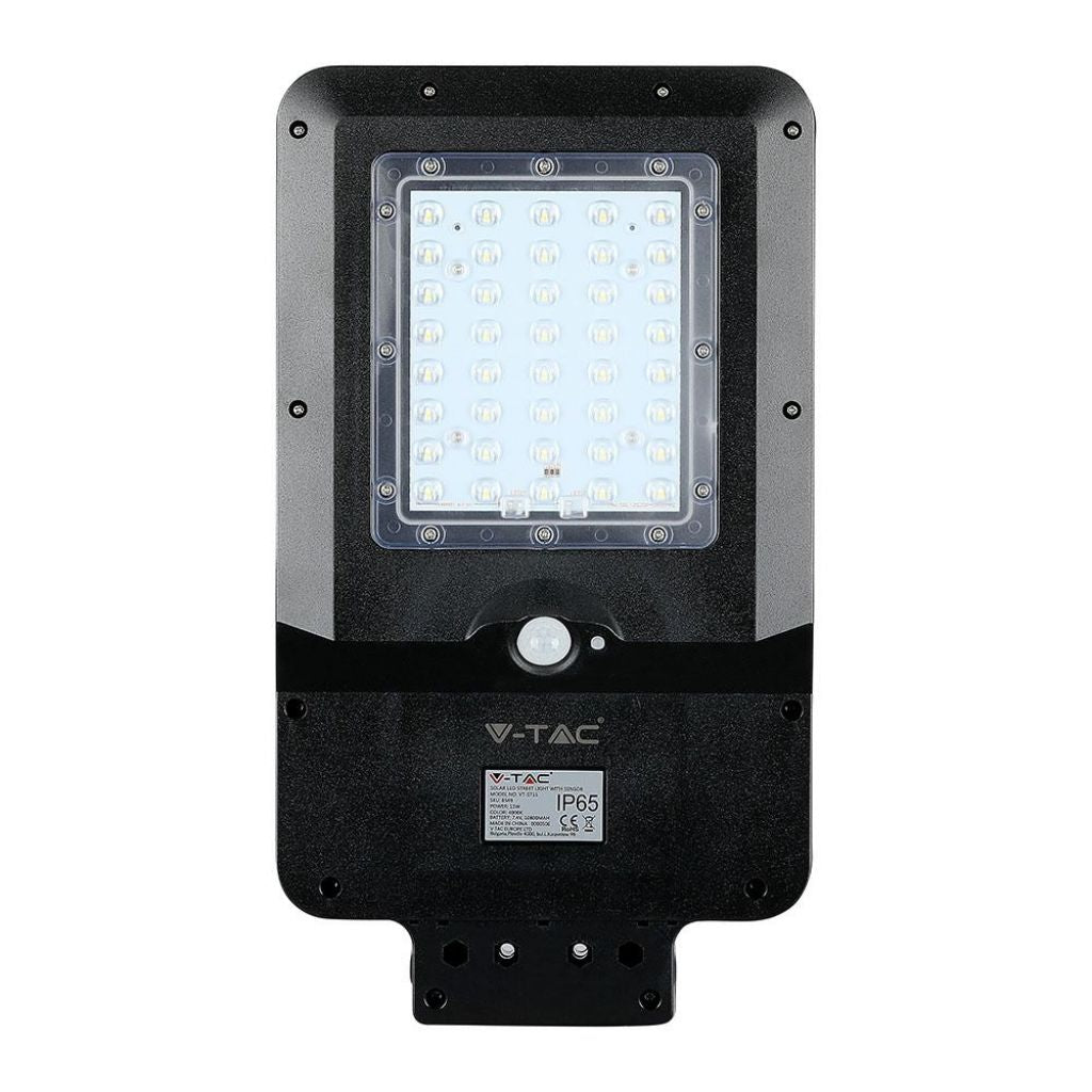 15W LED Solar Street Light Black Cover 6000K