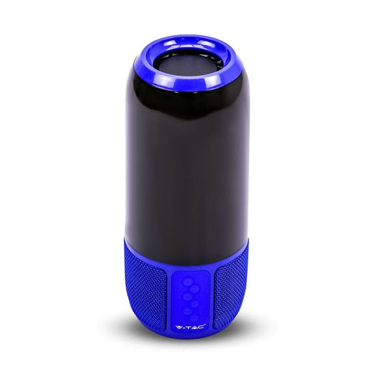 2*3W LED Bluetooth Speaker With USB&TF Card Slot Blue