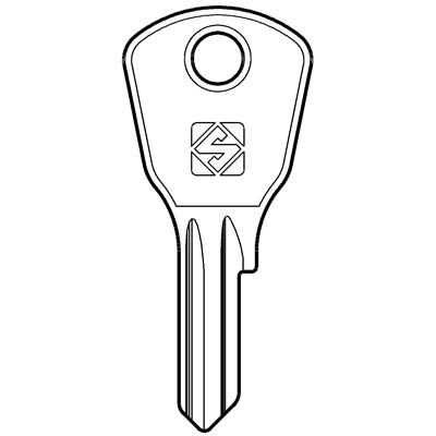 CHIAVE PIATTA CAF CAF2 SILCA