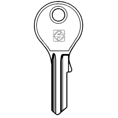 CHIAVE PIATTA DOM DM4R SILCA