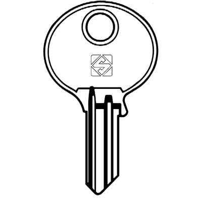 CHIAVE PIATTA DOM DM28 SILCA