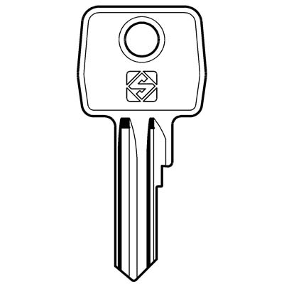 CHIAVE PIATTA EUROLOCKS EU4R SILCA