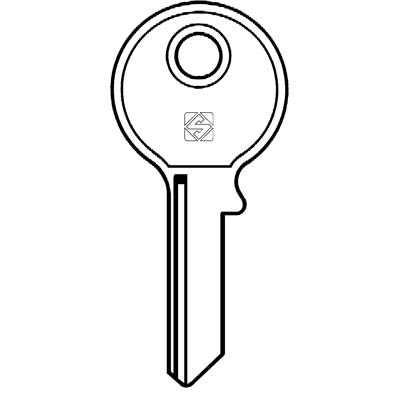 CHIAVE PIATTA GLOBE GL17R SILCA