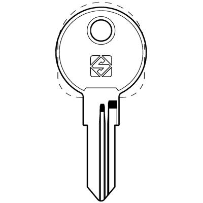 CHIAVE PIATTA HAFELE HF75 SILCA